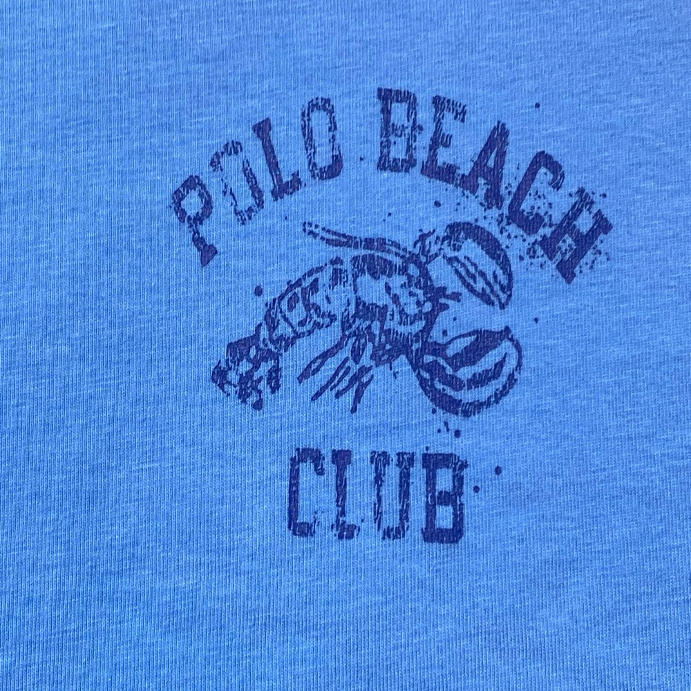 NEW Big & Tall Polo Ralph Lauren Beach Club Short Sleeve TShirt Cotton Bld Blue - Picture 4 of 8